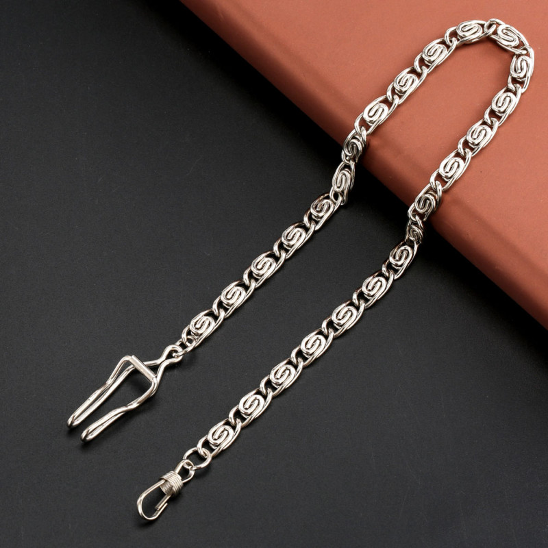 Bronze/Black/Silver/Gold Chain for Pocket Watch Fob Pocket Watches Accessories