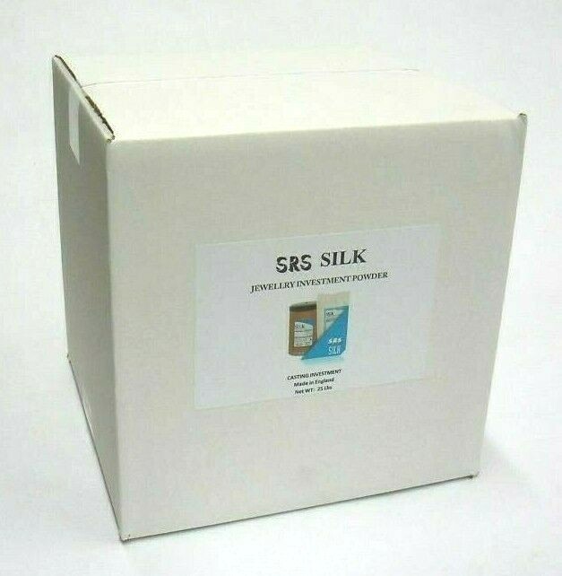 Jewelry Casting Investment Powder Lost Wax Casting Silk Gypsum SRS UK 25 Lbs