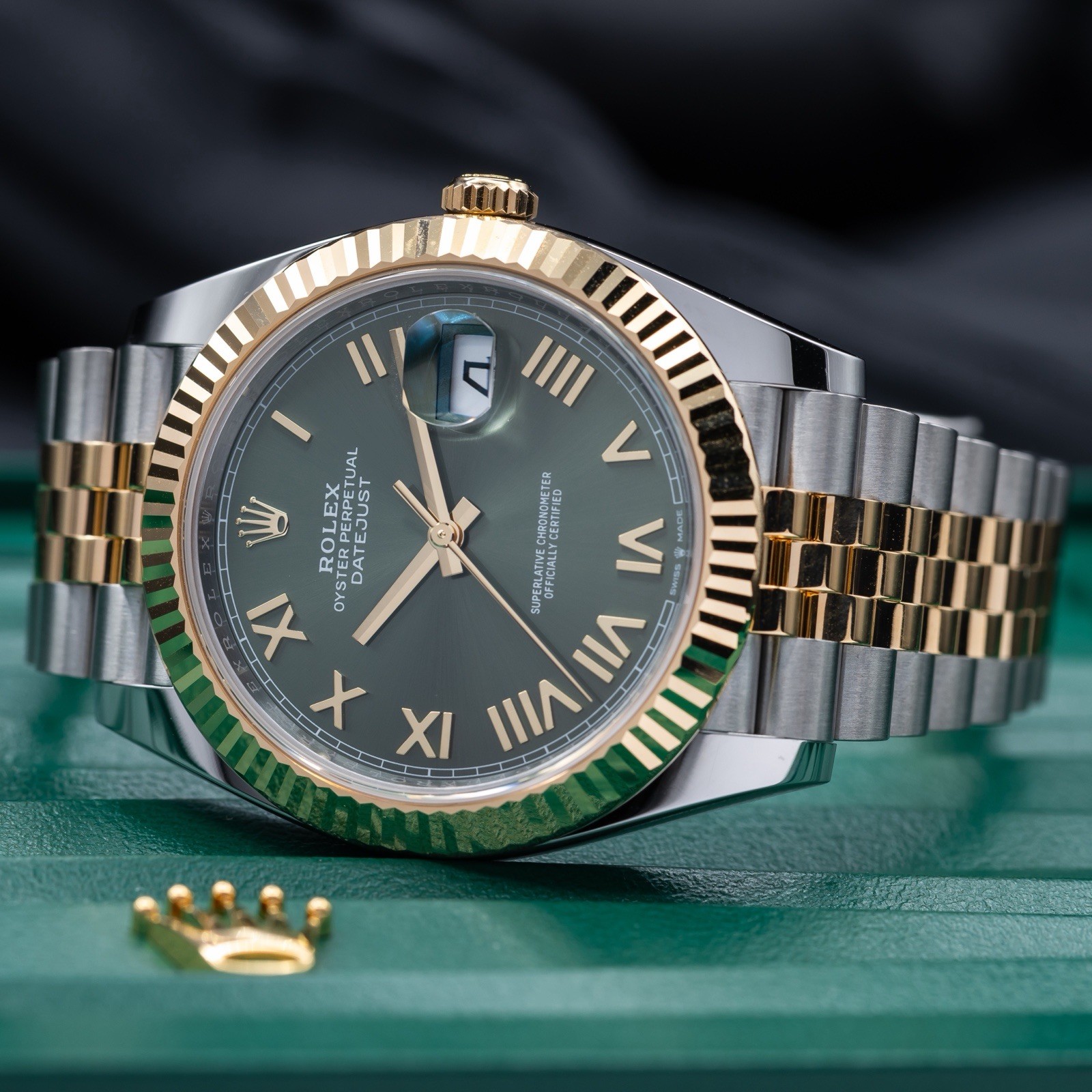 Rolex Datejust 41 126333 – Olive Green Dial | Brand New 2026 Complete Set
