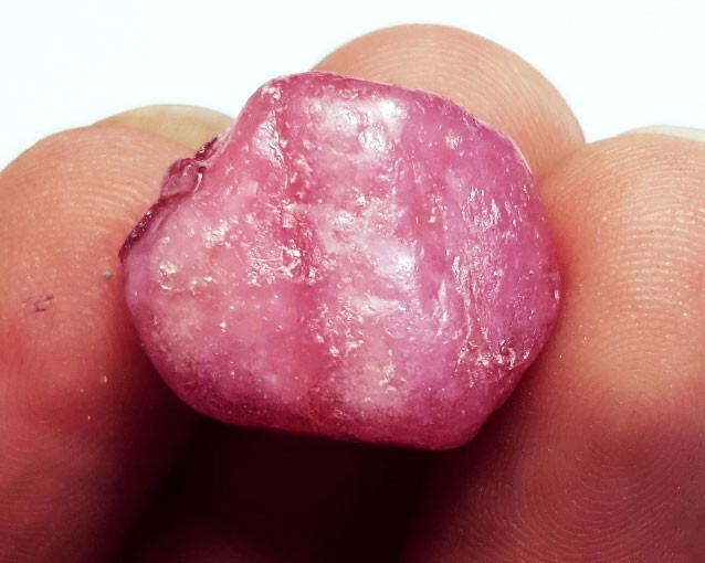 Natural Red Ruby Rough 22.50 Ct Certified Best Loose Gemstone With Free Gift