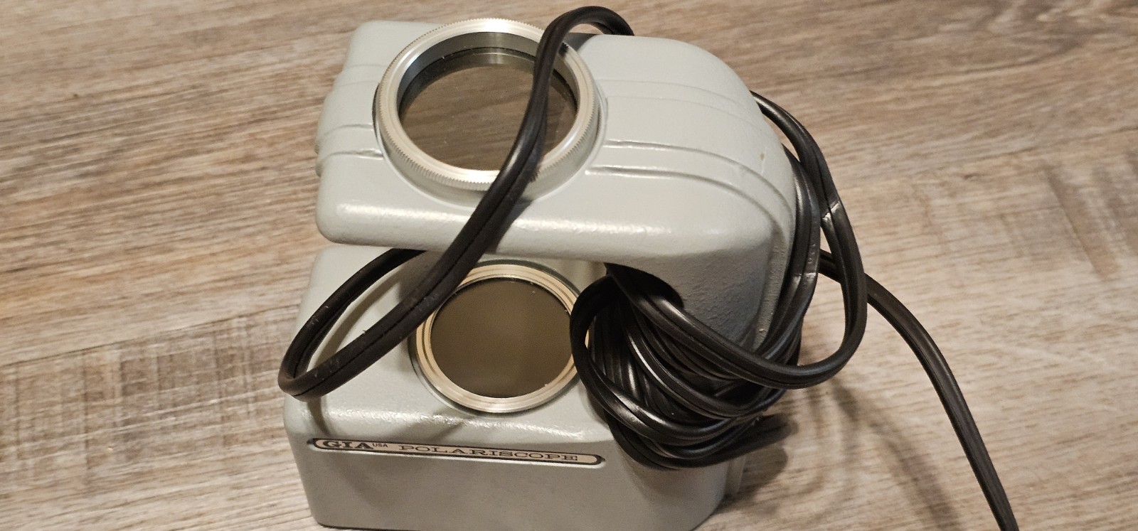 Vintage GIA Polariscope Jewelers Illuminator Gem Diamond Grading Identification