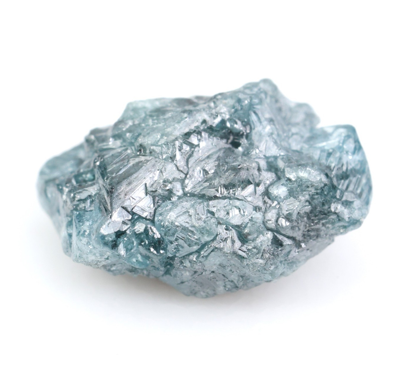 1.09Ct Blue Natural Rough Diamond l Loose Raw Uncut Diamond For Use Fine Jewelry