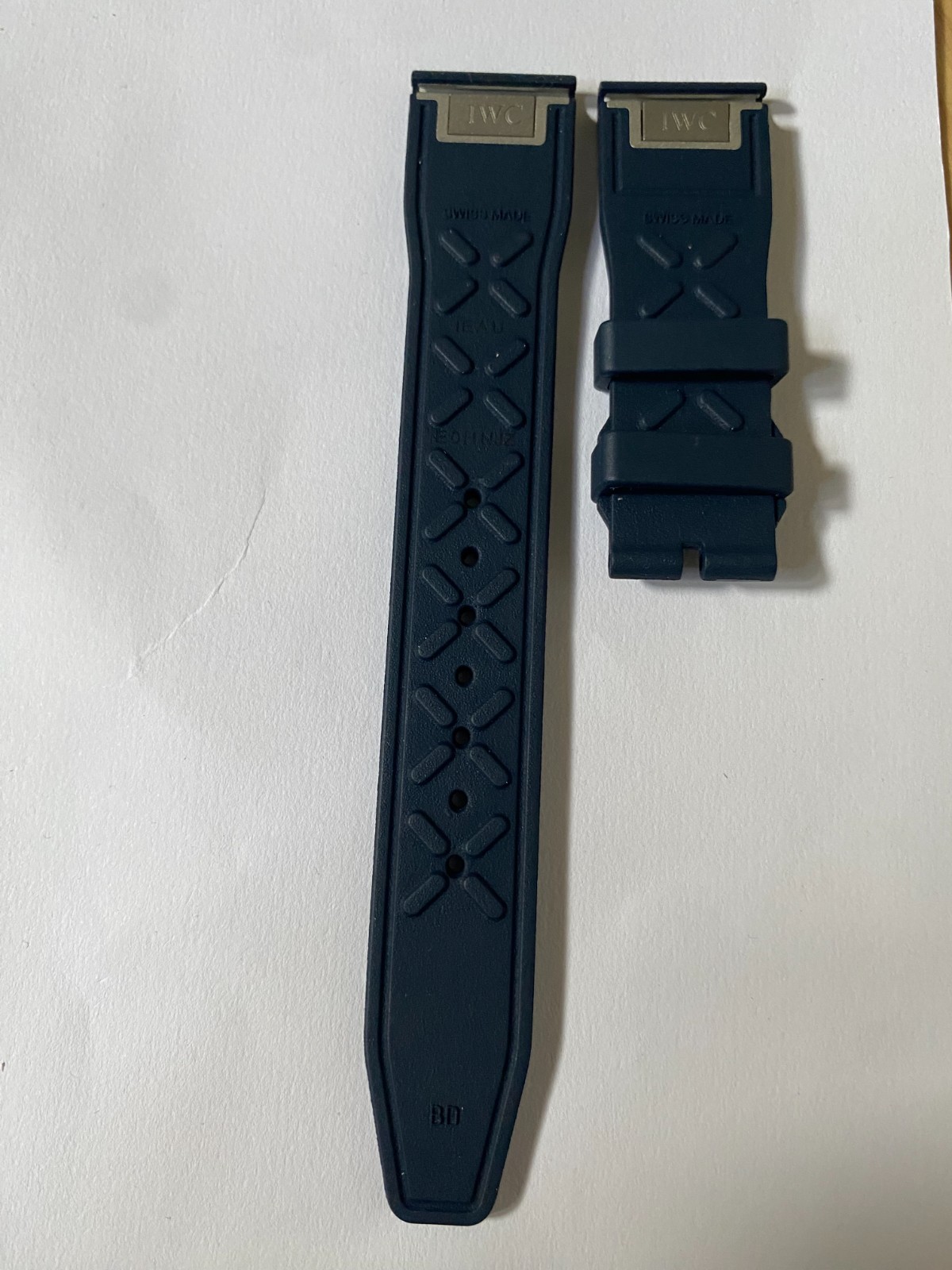 Premium 21mm Brown “Easy-Fit” Genuine Leather Strap for IWC Watches