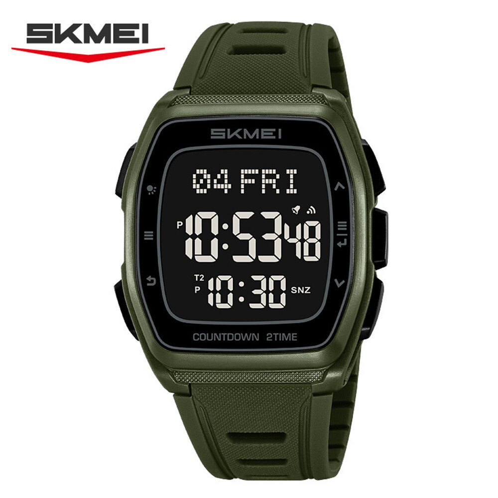 SKMEI Men Watch Countdown Stopwatch Fashion Boys Digital Wristwatch Sport Watch