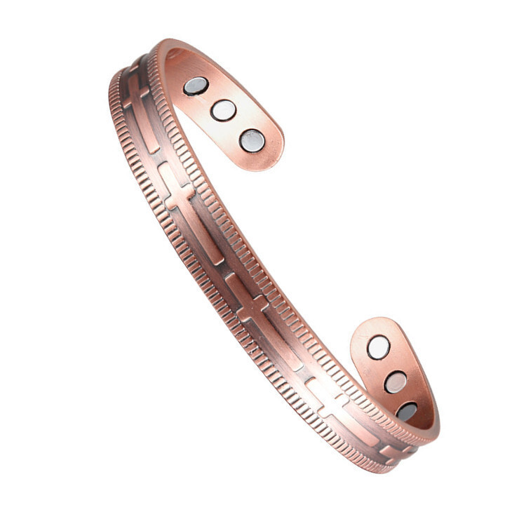 Hand Forged Copper Alloy Bracelet Solid Copper Arthritis Relief Bracelet