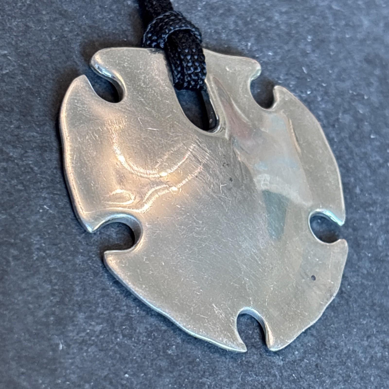 RLM Studio Robert Lee Morris Vintage sterling silver 925 Abstract Big Pendant G