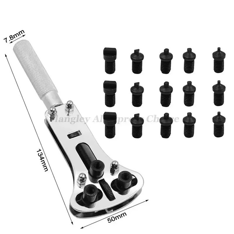 Watch Band Back Case Opener Fixer Repair Tool Kit Battery Screw Cover Remover