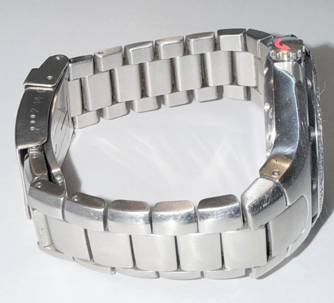MOVADO MEN’S 45MM SERIES 800 LAB GROWN DIAMOND QUARTZ WATCH