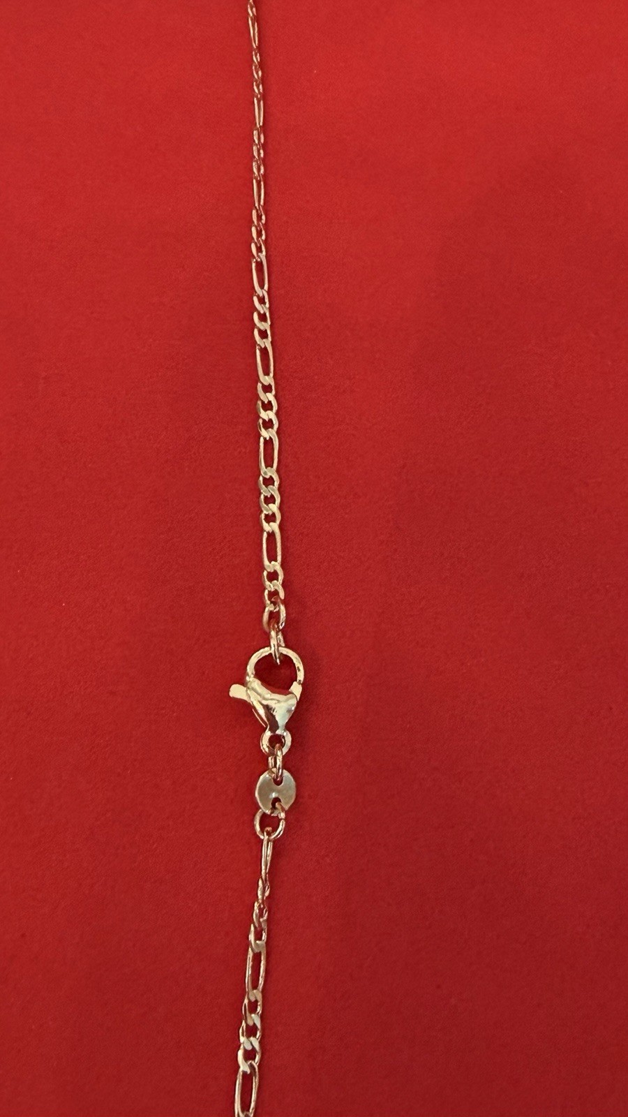 Essentials 18K Gold Over Brass Silver Plated Box Link 24″ Chain Necklace NWT
