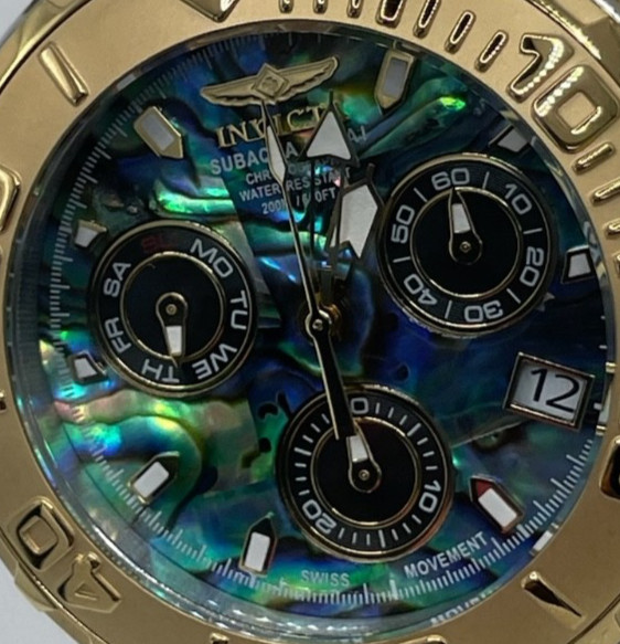 Invicta Subaqua Noma I Swiss Men’s Watch w/Abalone Dial (25805) Limited to 3000