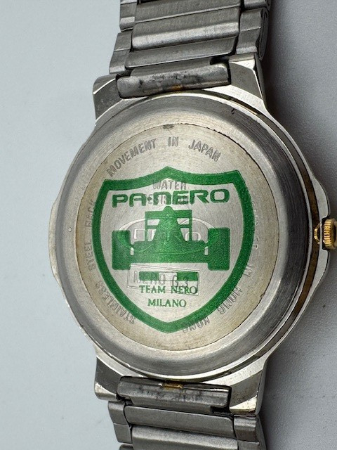Ladies Nero Pa-Nero Milano Two Tone Quartz Watch New Battery