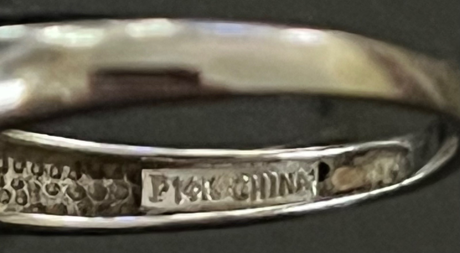 14K 2CT Pear Diamonique Ring~Solid 3gm! Sz 6- ECU!