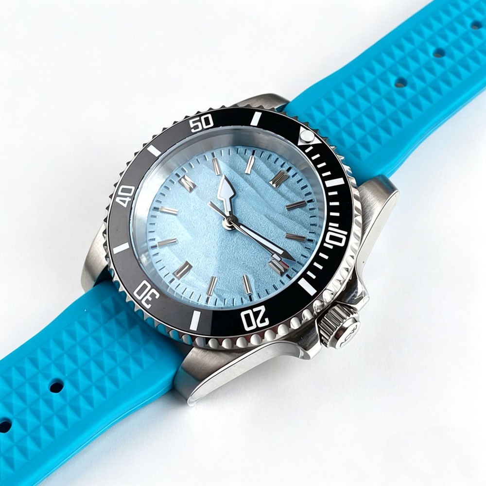 20ATM Diver 40mm Sapphire Glass Textured Dial Automatic NH35 PT5000 Men Watch