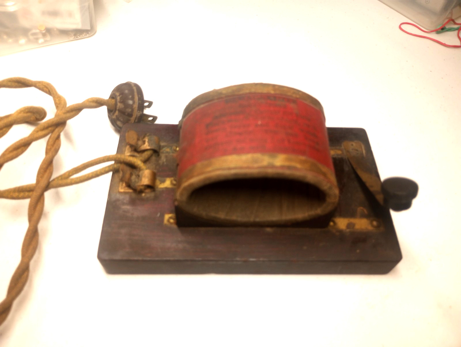 Vtg S. & O. Mfg. Chicago Watch Demagnetizer Tool Watchmakers Jewelers