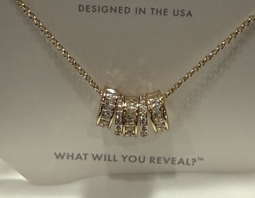 Bomb Party “Her Beautiful Soul” Lemon CZ Gold Necklace NK25757