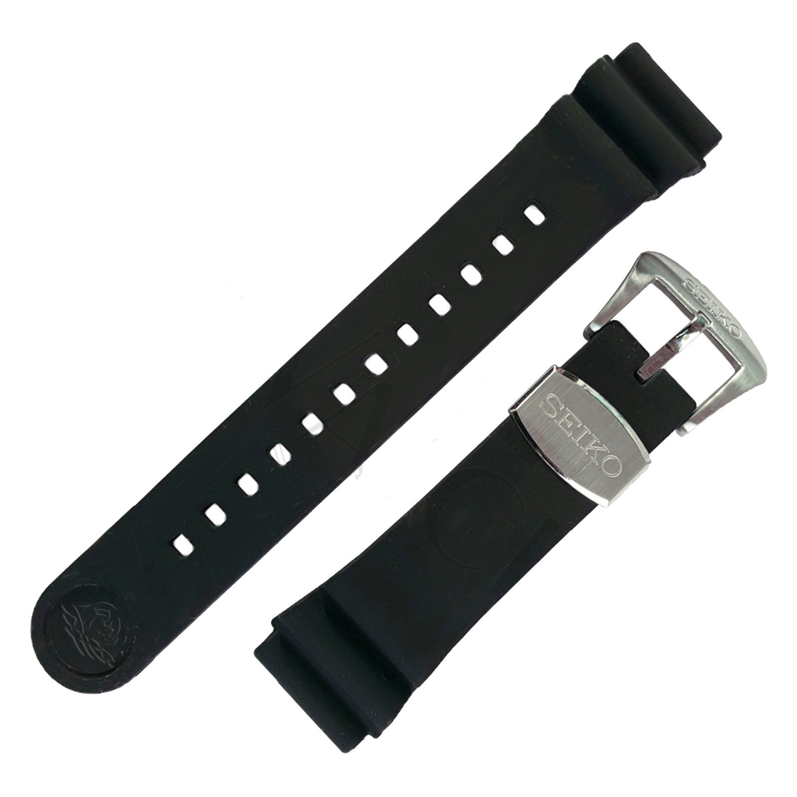 Original Seiko Prospex Turtle Rubber Band Strap SRP777 with Pins R02F011J9