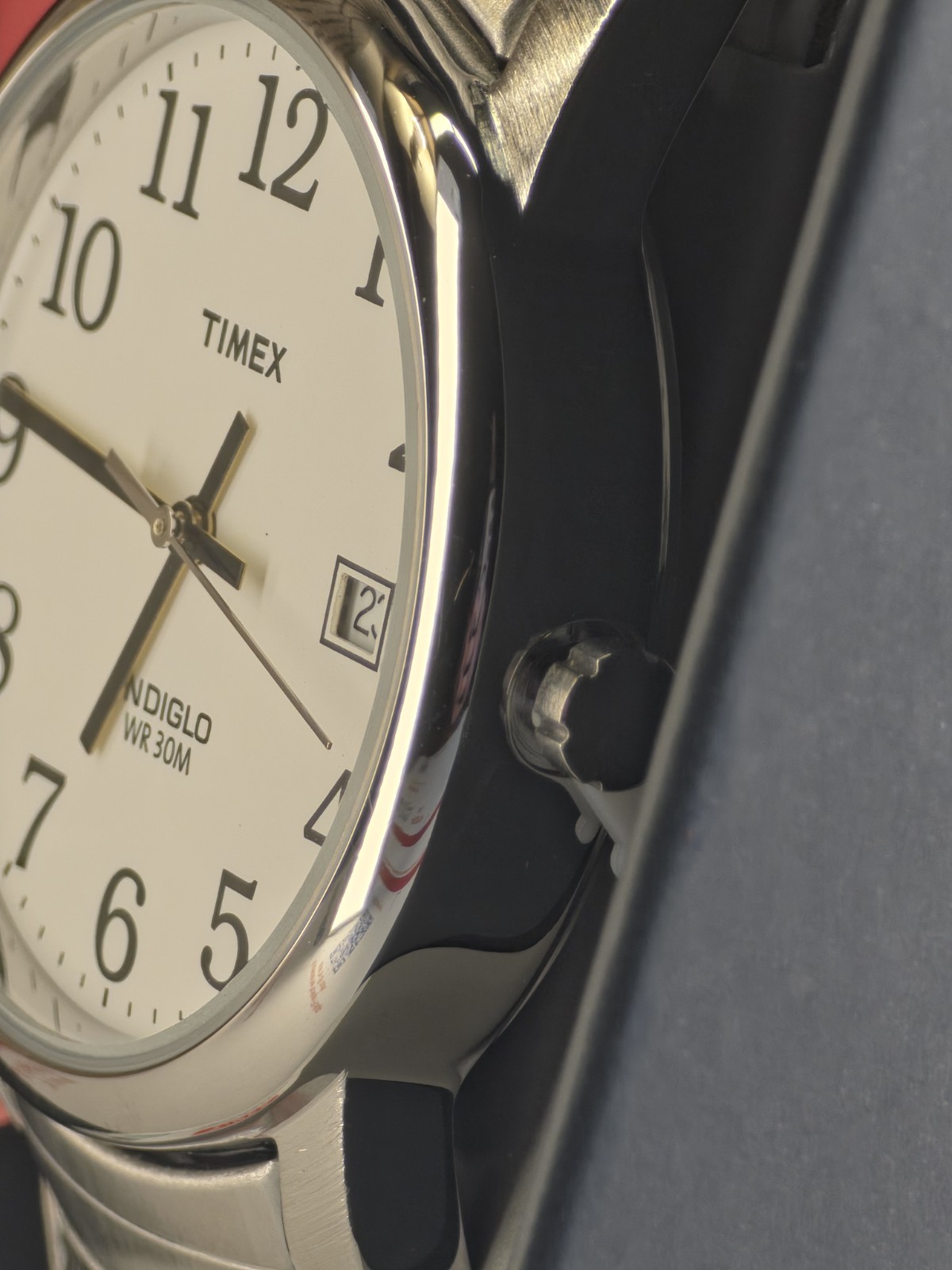 Timex Men’s Easy Reader Watch 35mm Stainless Steel Watch – T2H451