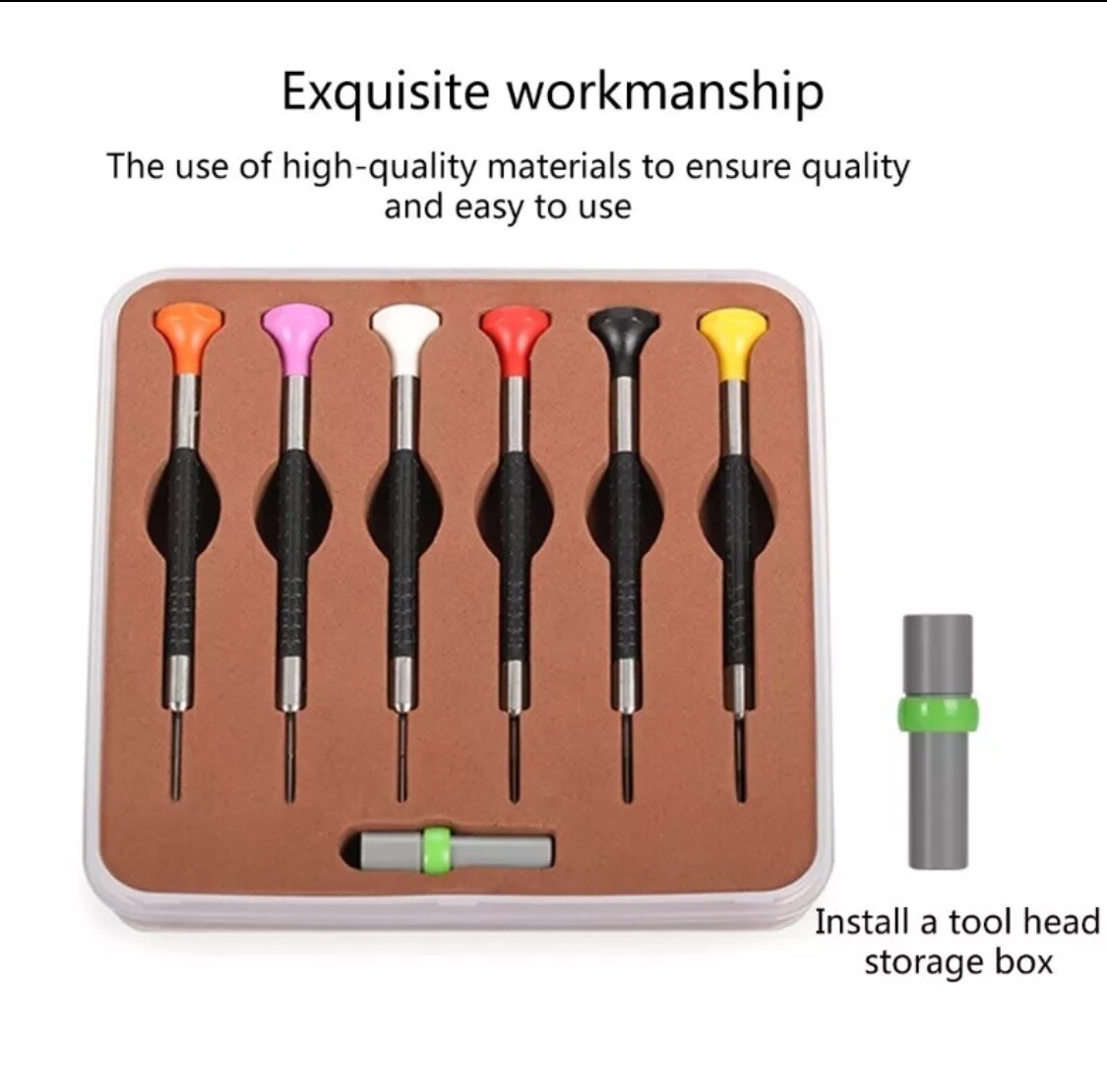 T-shaped anti slip watch screwdriver set+spare blade for Rolex Tudor Bracelet