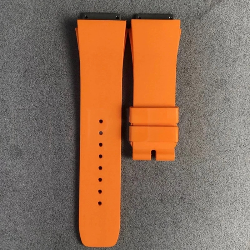Small Rubber Watch Strap Replacement Band For Richard Mille RM07 01 RM37