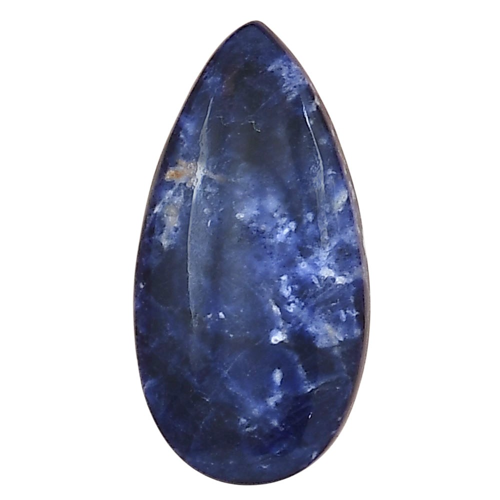 Natural Sodalite 29.17x15x5.8 mm Pear Shape Polished Loose Gemstone LS01834-26