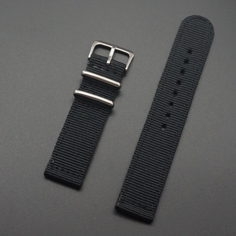 High Quality Fabric Nylon Canvas Watch Strap Band Universal Unisex 18/20/22/24mm