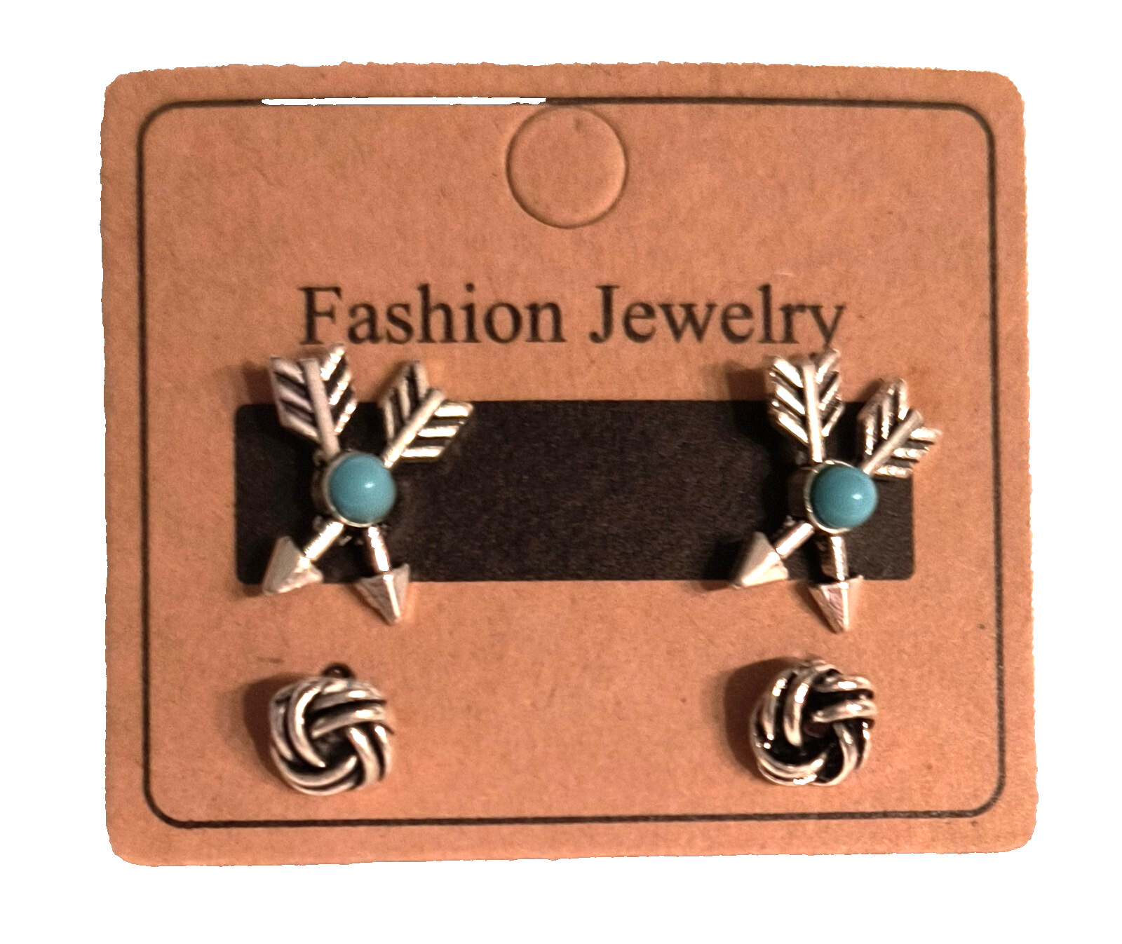 New Fashion Jewelry 2 Pr Girls/Women’s Petite Stud Earrings Imitation Turquoise