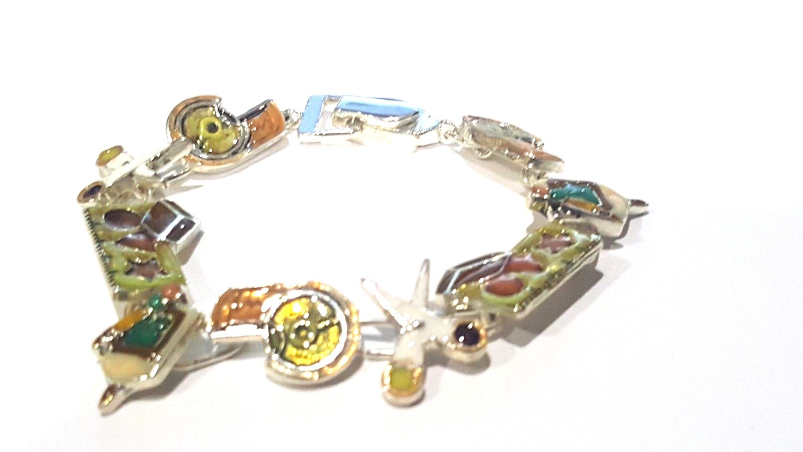 NEW SCHOOL Scrap booking crafts magnetic BRACELET