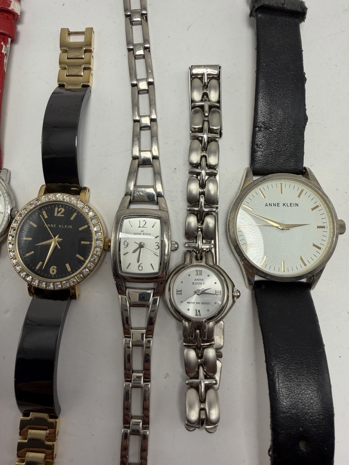 Anne Klein Women Watch Lot Of 10 Need Batteries Not Working