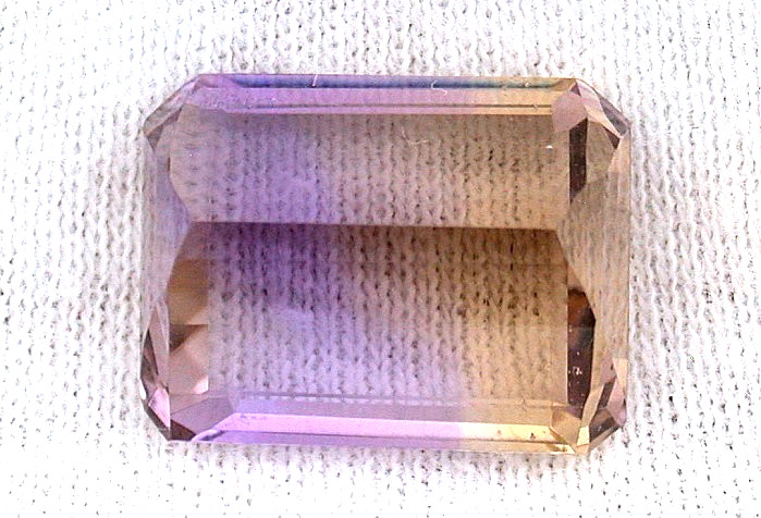 12.30 Ct 15.4mm x 11.9mm x 8.7mm Emerald Natural Ametrine Gemstone EBS9505/7625