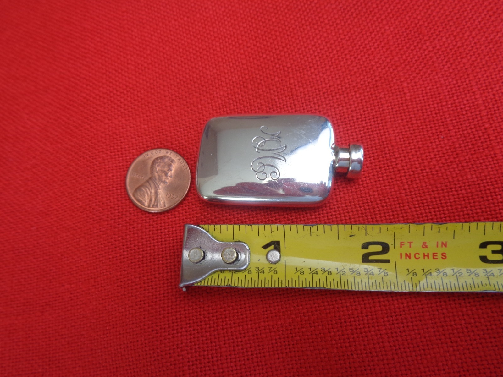 Tiffany & Co. Sterling Silver Miniature Perfume Flask 15.5G