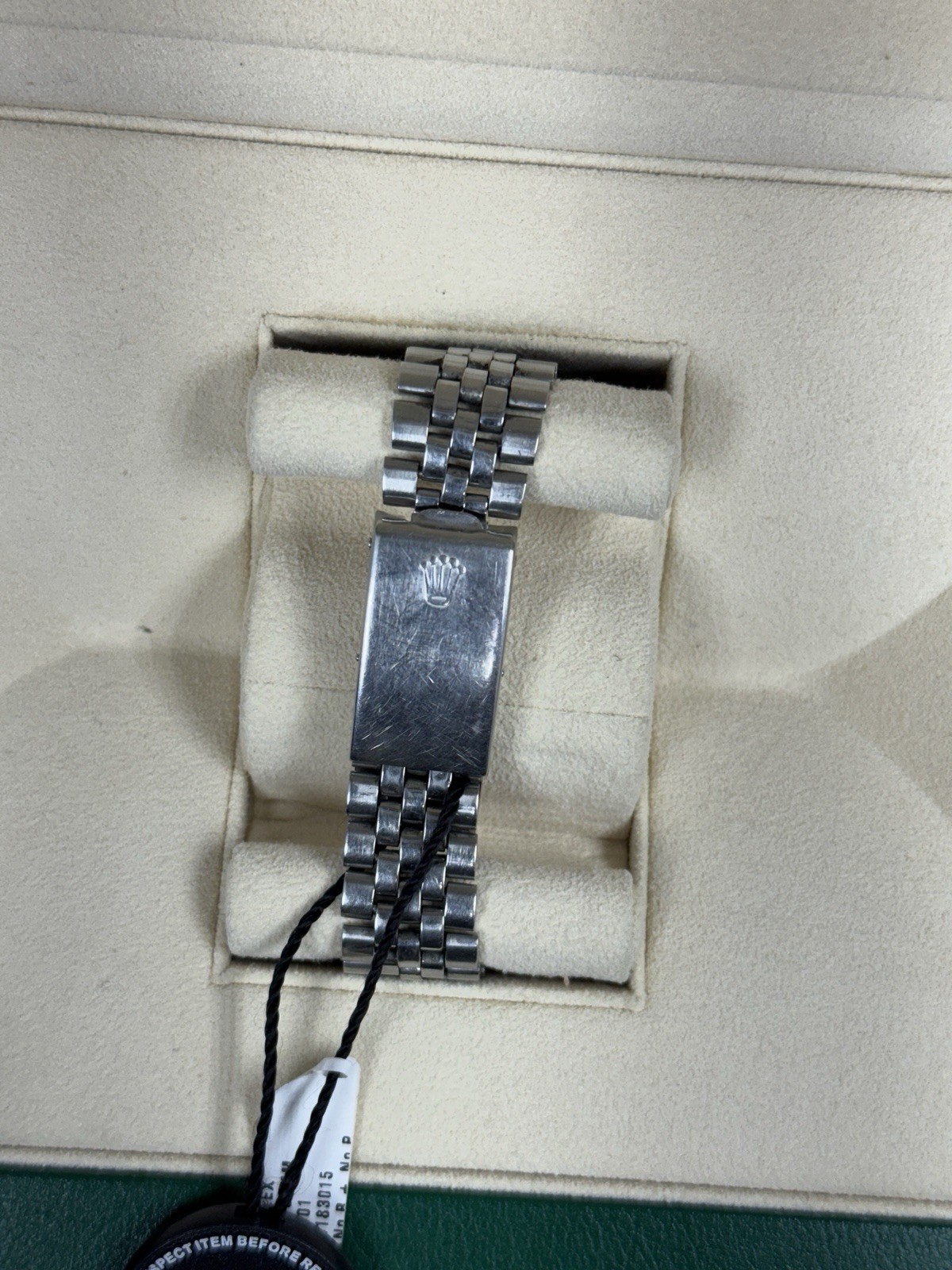 Rolex Datejust 1601 Silver Jubilee Bracelet with Silver Bezel “WATCH ONLY”