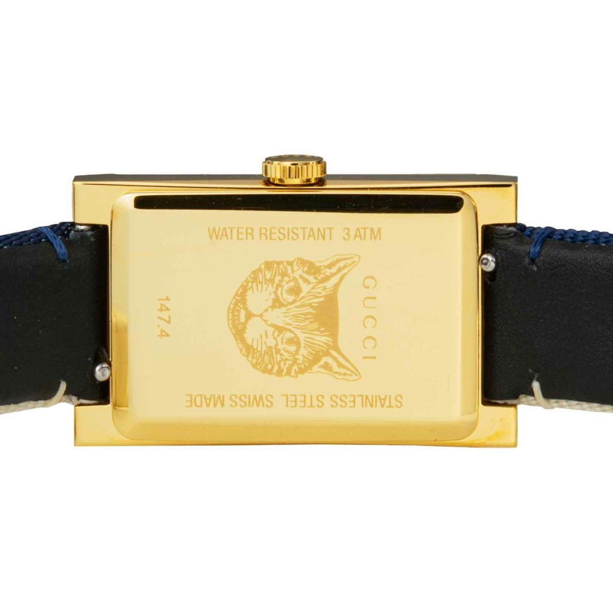 GUCCI YA147409A G-Frame Quartz Analog Multicolor