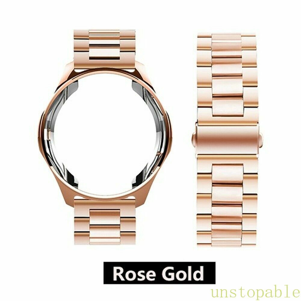 For Samsung Galaxy Watch 46mm (1st Gen) Metal Watch Band + TPU Case SM-R800 R805