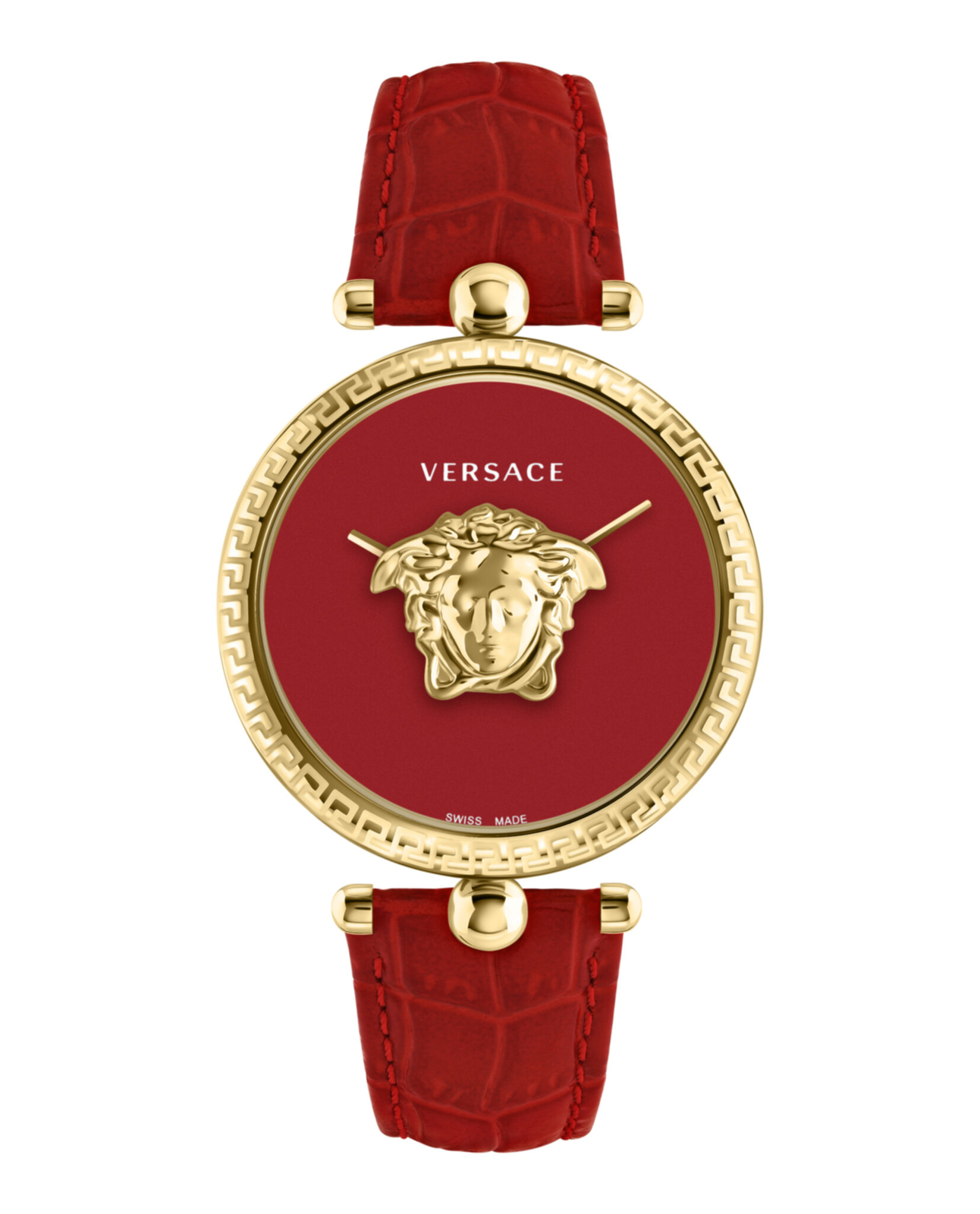 Versace Womens Gold 39mm Strap Fashion Watch