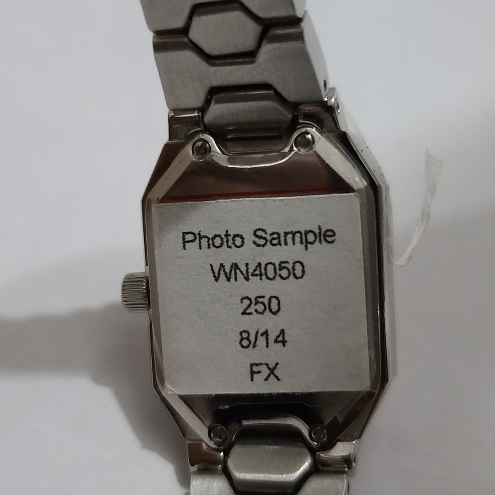 WN4050 WITTNAUER BLACK DIAL STIANLESS STEEL WOMEN’S WATCH MW5-138