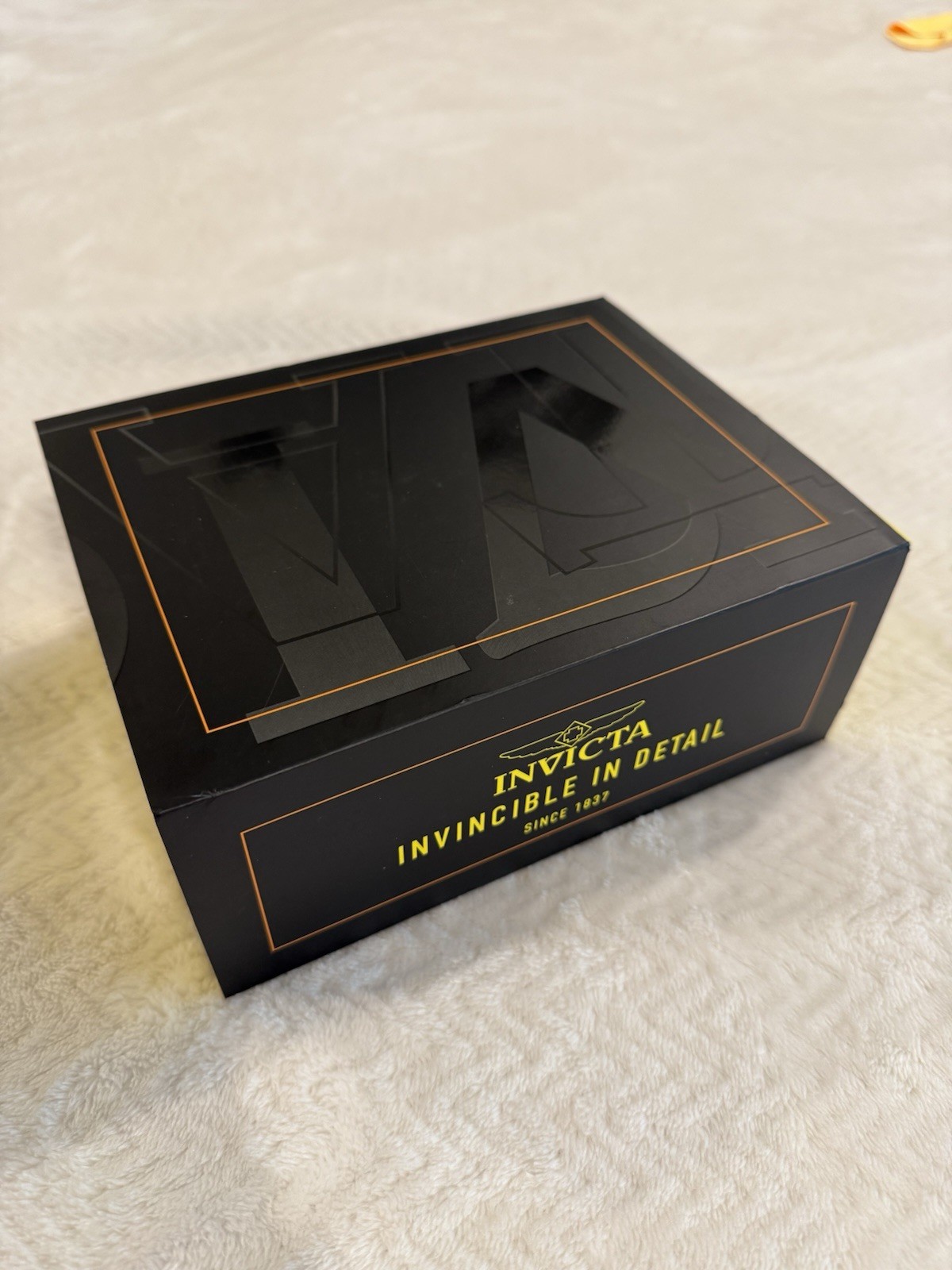 Invicta S1 Rally Orberus Automatic Skeleton 44mm Black Dial White Strap w/ Box
