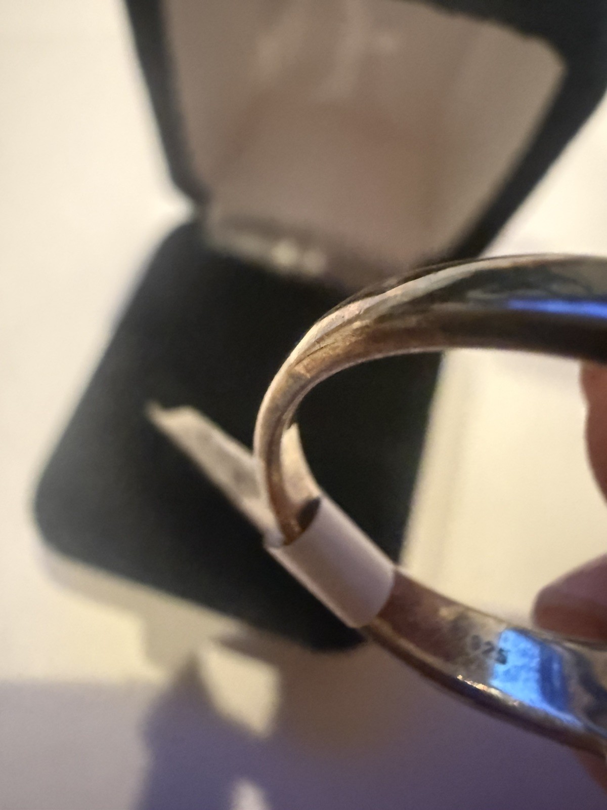NWT 14k Gold Over Silver 0.20 ct. Rd Mocha Diamond Ring