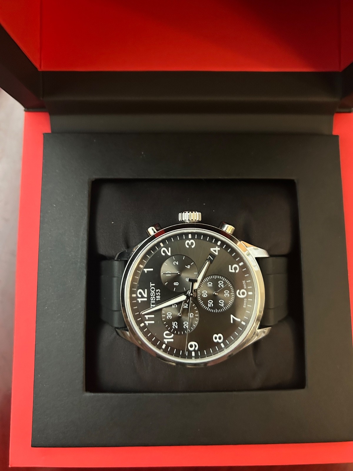 Tissot 1853 Men’s Chronograph Watch, Model T116617A / T116.617 NIB