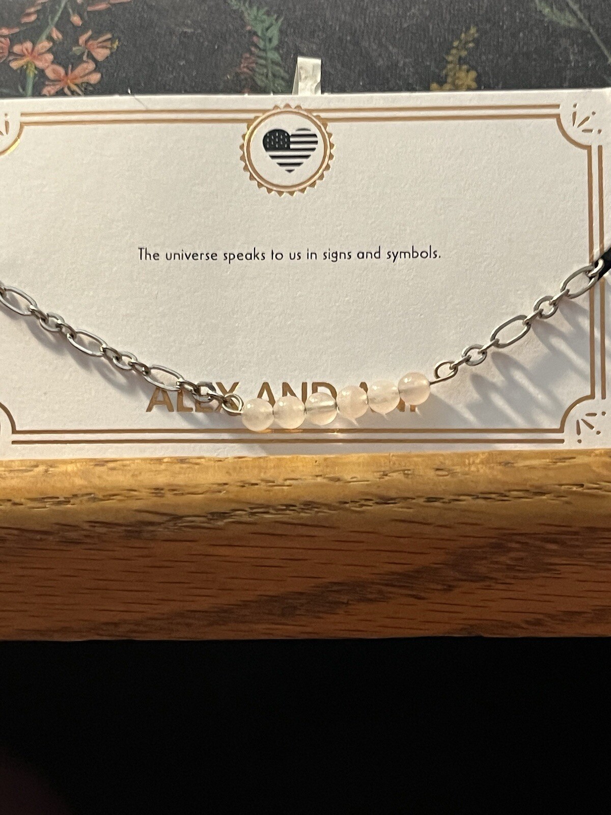 Alex and Ani “ROSE QUARTZ” Rafaelian Silver Gemstone Bracelet ~ NEW WITH TAGS!