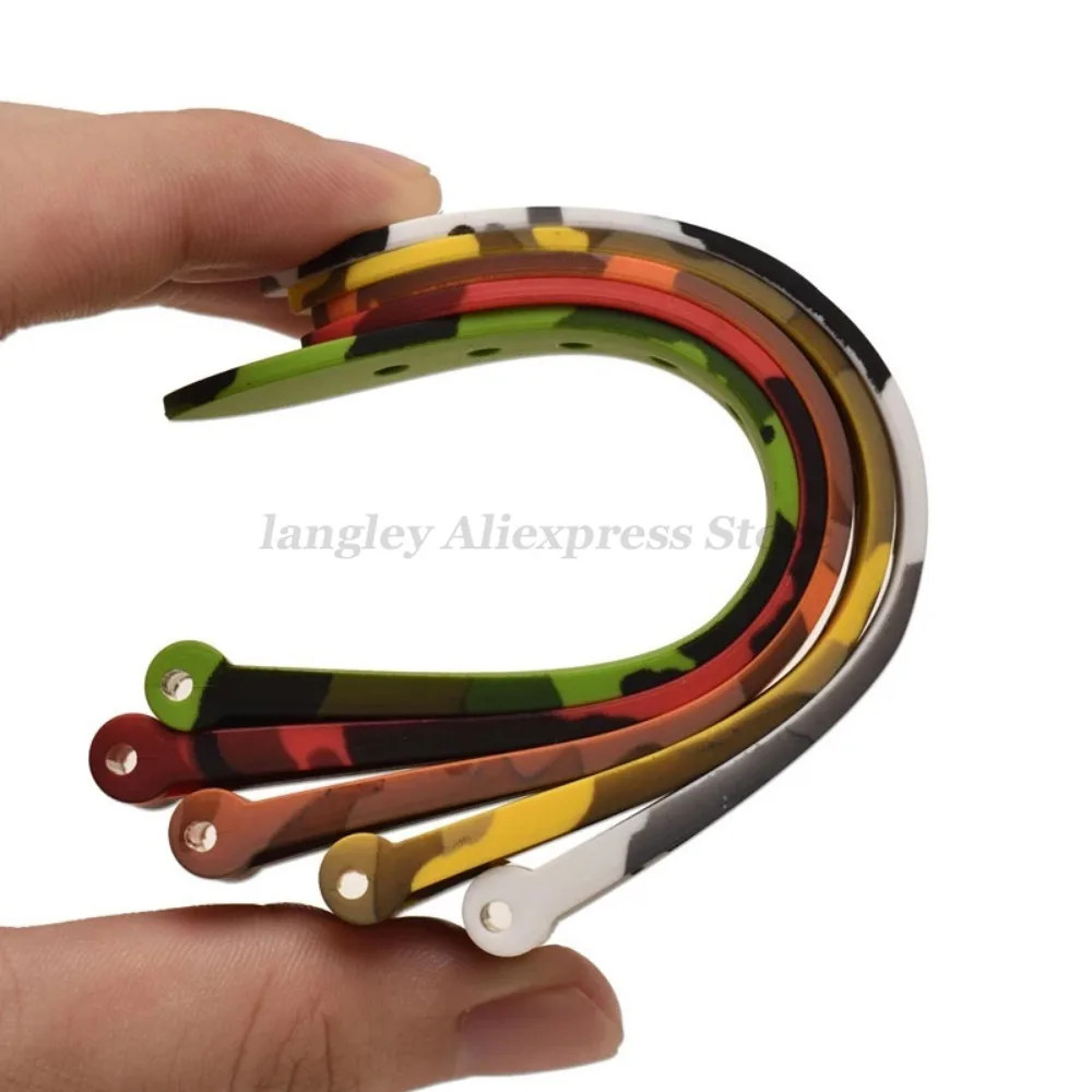 Camouflage Silicone Strap 20-26mm for Panerai Omega Seiko Rubber Wristband