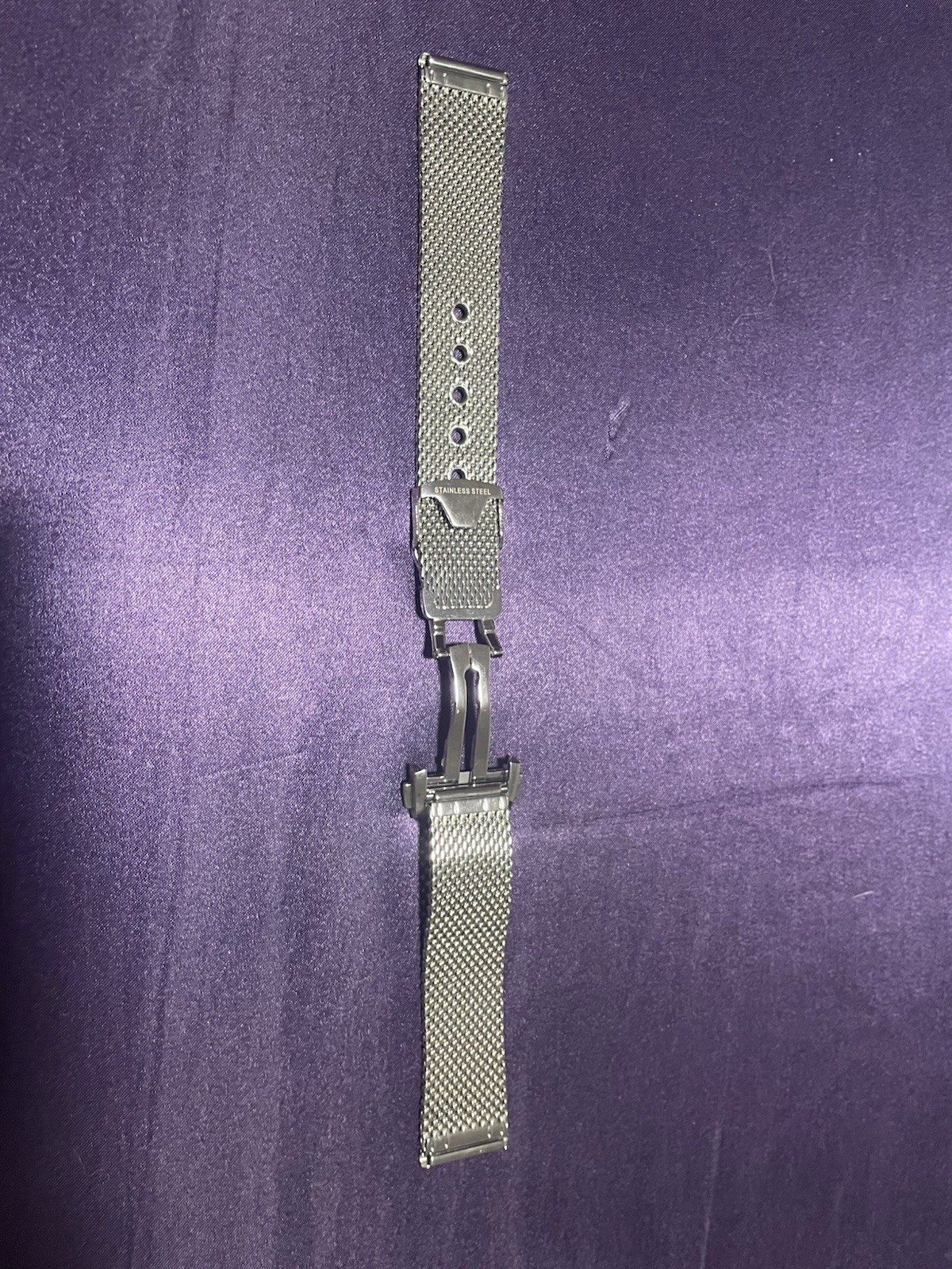 20mm Omega Braided Titanium Mesh Watch Band (Bracelet Only!)