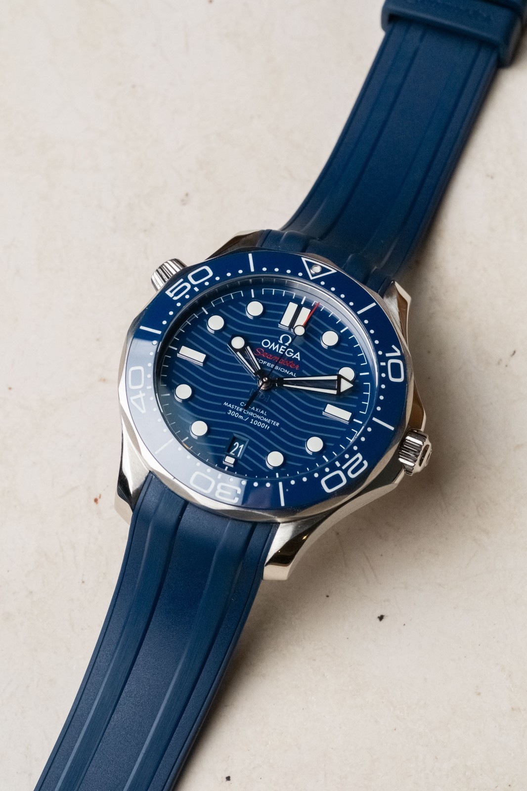 2022 Omega Seamaster Diver 300M Ref. 210.32.42.20.03.001 with Box and Papers