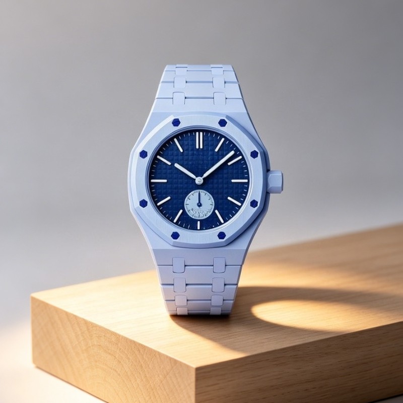 Luxury Bioceramic Case Band Mod Kit For Swatch X AP Royal Pop Watch Pre-Sale