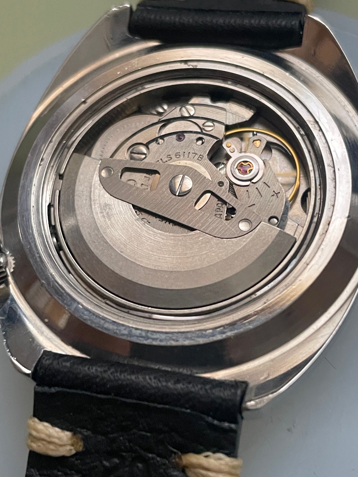 Seiko Navigator Timer vintage Auto GMT watch March 70, great condition, serviced