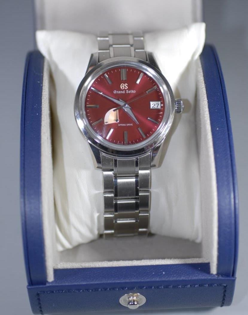 Grand Seiko Red Elegance Collection 20th Anniversary Limited SBGA499 Nice Minty!