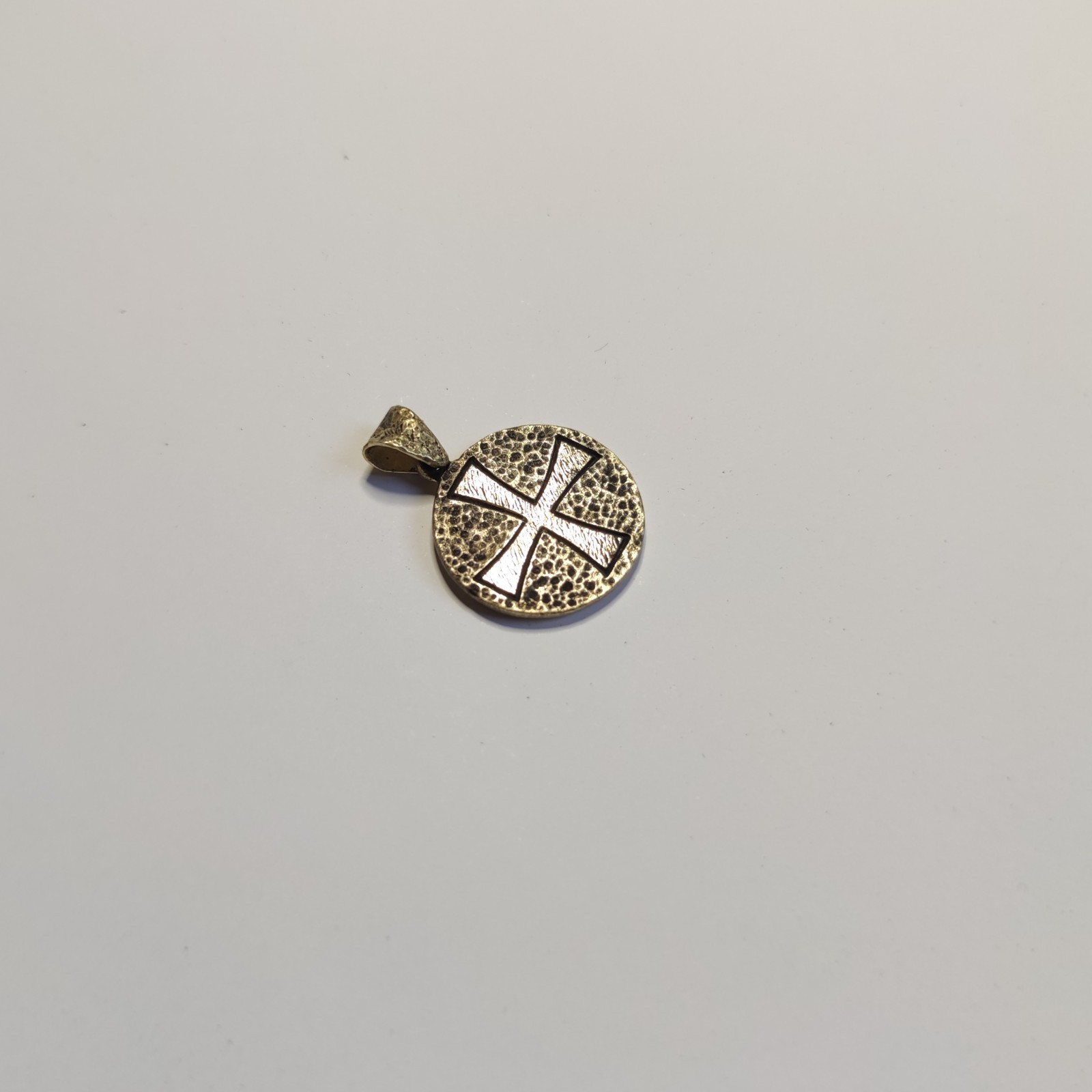 Gothic Cross Pendant Handmade Men Jewelry Birthday Gift