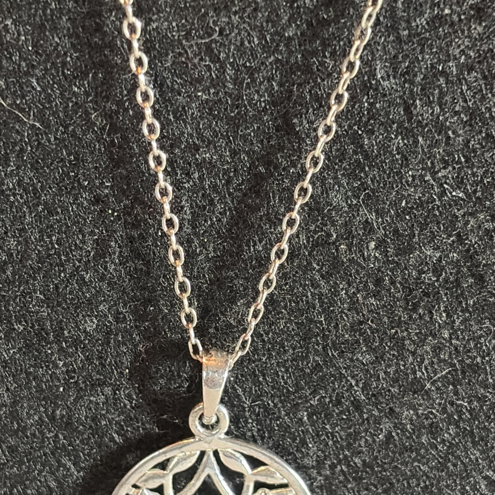 Sterling Silver 925 – Tree of Life – Pendant Necklace 20″