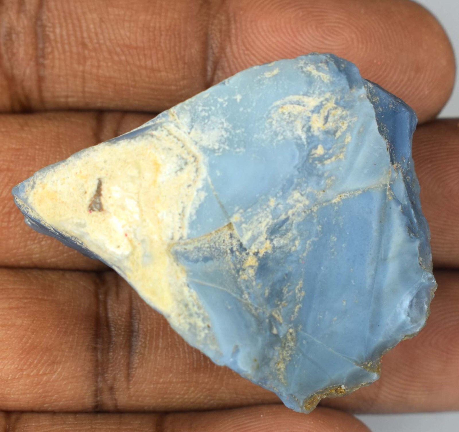 Blue Opal Natural Australian 97.70 Ct/47 mm Gemstone Rough Engagement Gift