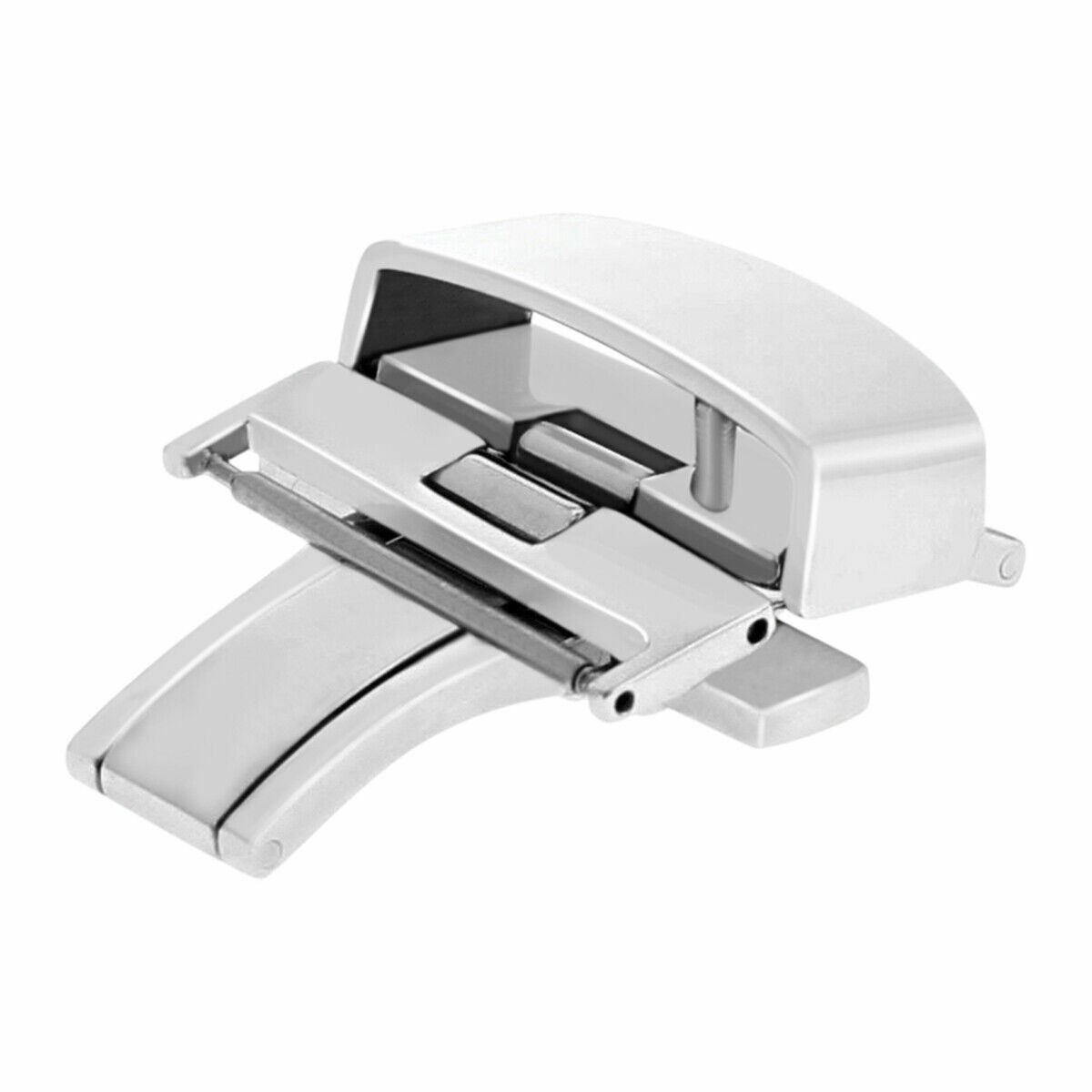 22mm Silver Replacement Deployment Clasp For Breitling 3.5mm To 5.5mm Strap