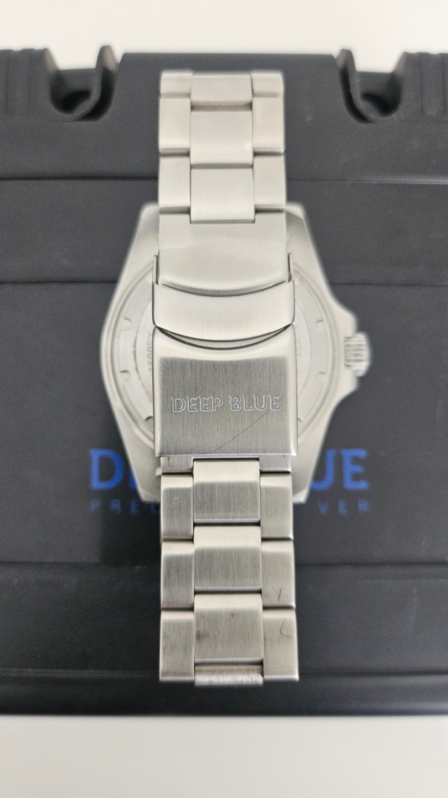 Deep Blue Master 2000 III Orange Lume Swiss Automatic Professional Divers Watch